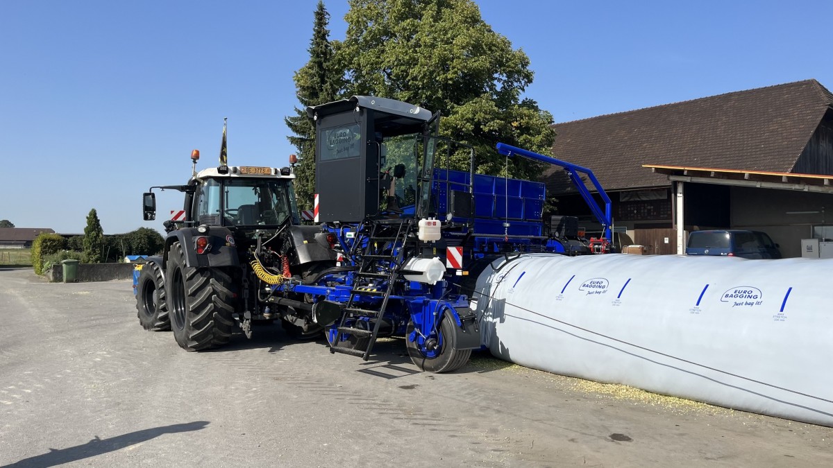 Haylage baggers play an irreplaceable role in the production of haylage