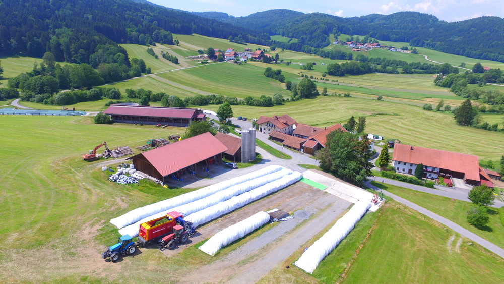 Schlauchsilage bietet viele Vorteile